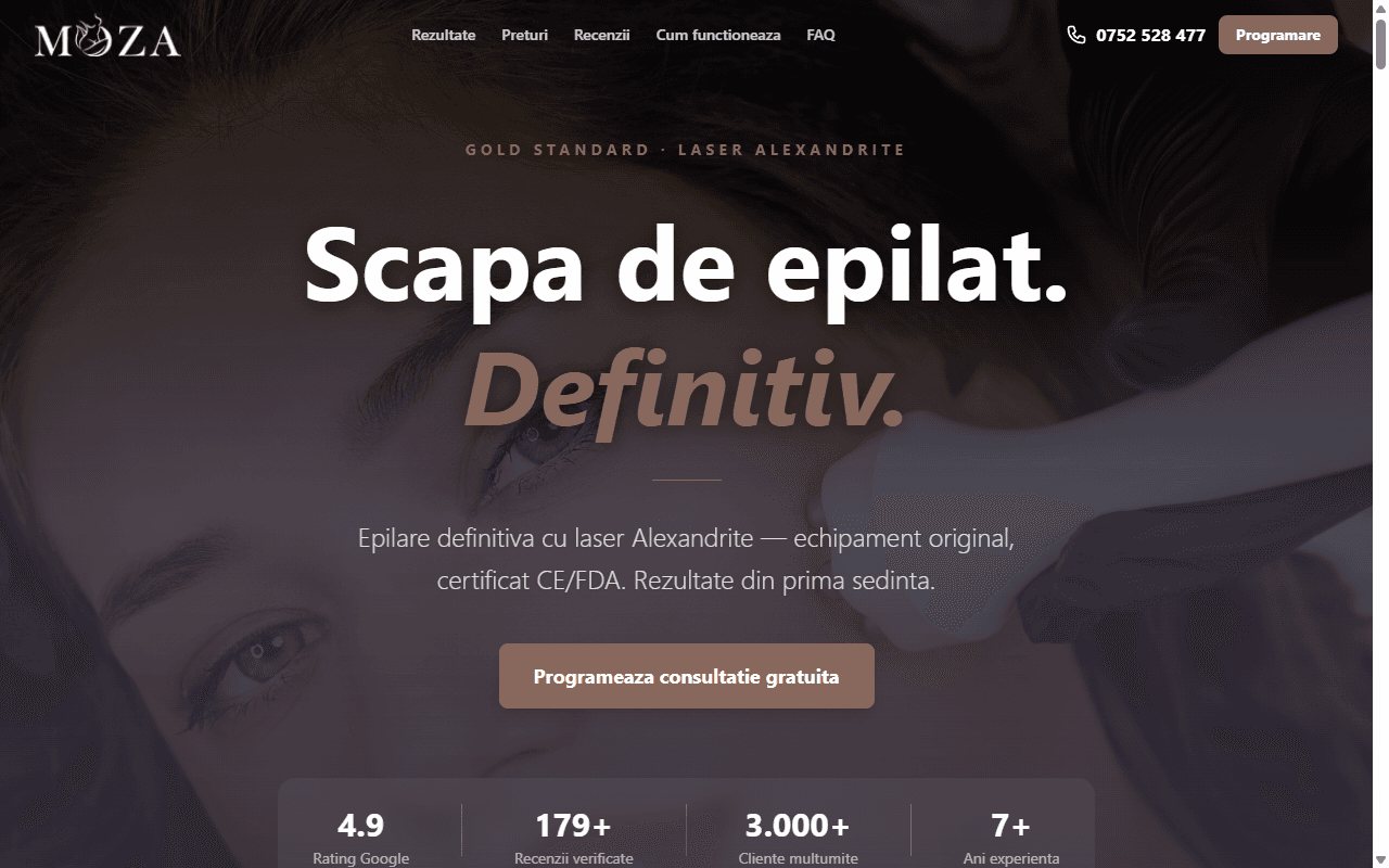 Moza Skin — Epilare Laser Cluj - Desktop